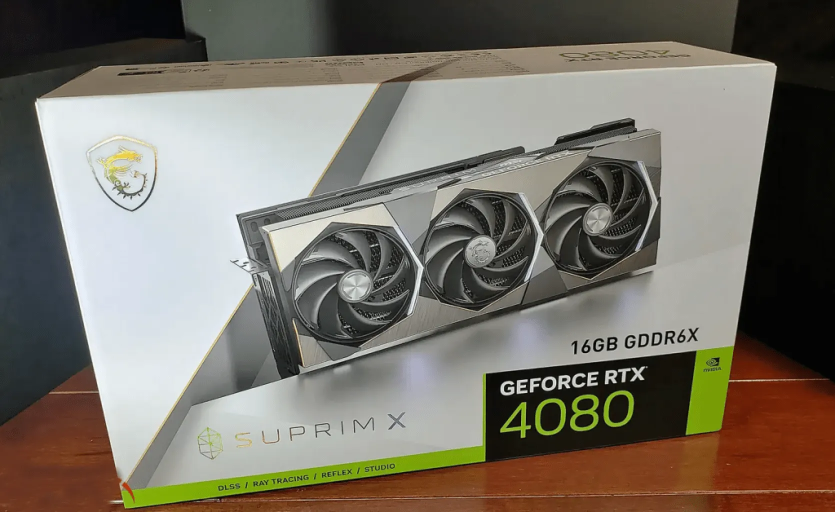 MSI GeForce RTX 4080 16GB SUPRIM X Gaming Graphics Card - 16GB GDDR6X,