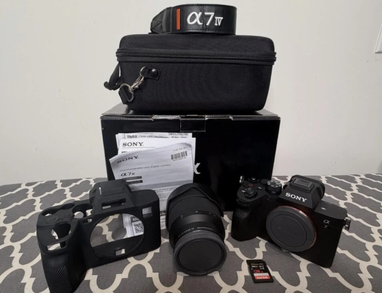 Sony A7 IV camera